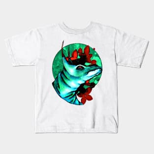 Floral Dino Beauty Kids T-Shirt